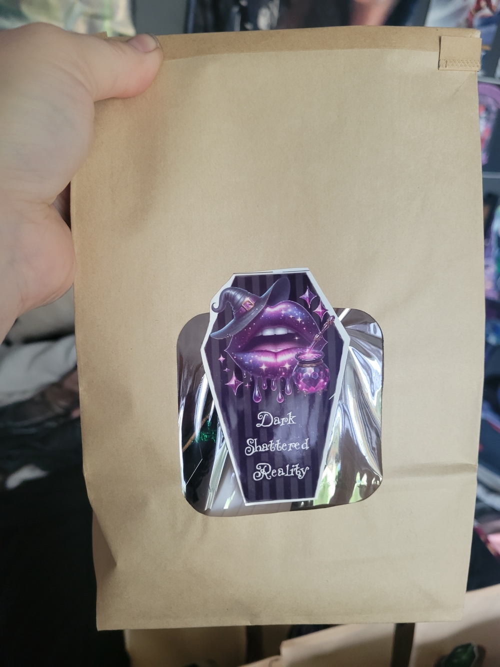 💀NEW💀Hand Crafted Dark Shattered Reality Mystery Bags